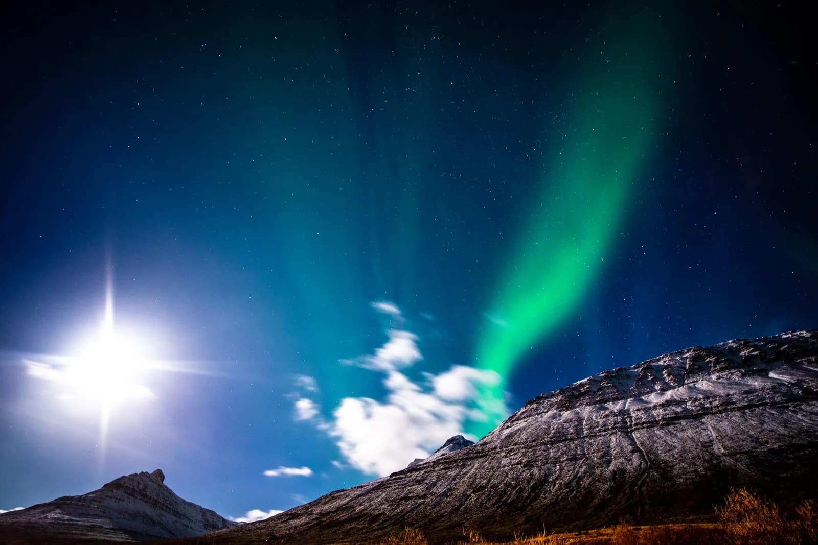 Iceland — Northern Lights & Frozen Waterfalls