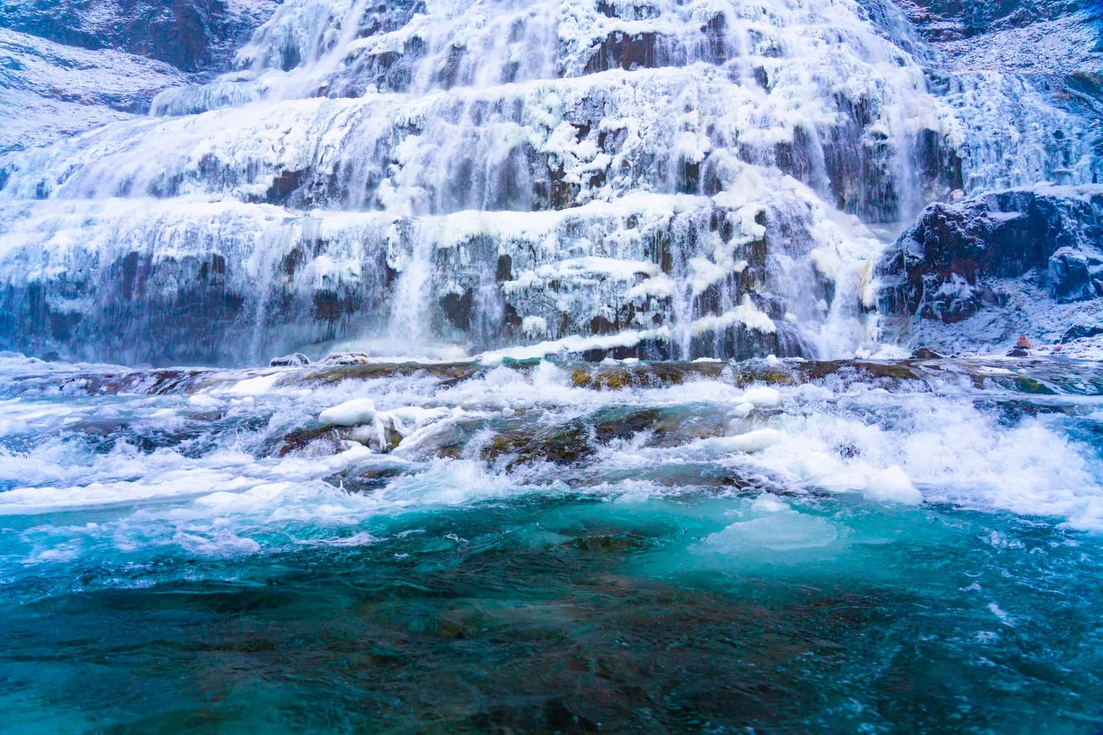 Iceland — Northern Lights & Frozen Waterfalls